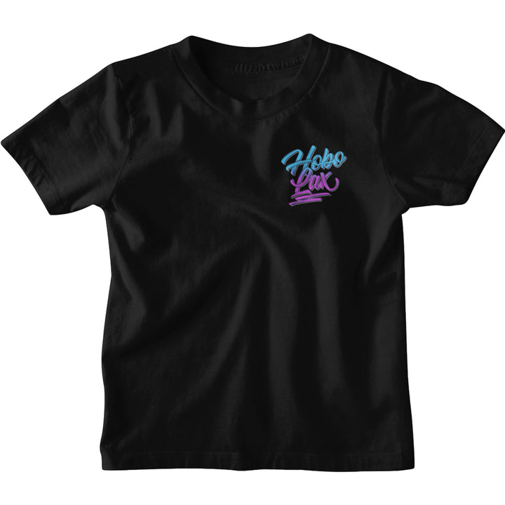 Black girls lacrosse t-shirt with &