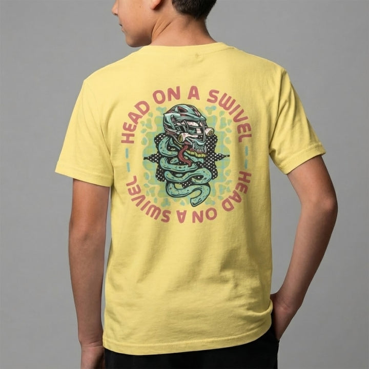 Youth Head on a Swivel Tee