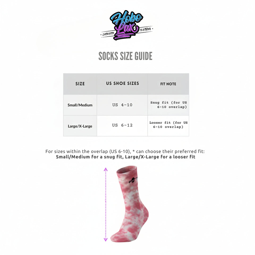 Hobo Crew Socks – Pink Powder